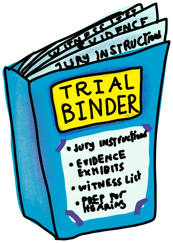 Illustration for Prepare for an eviction trial